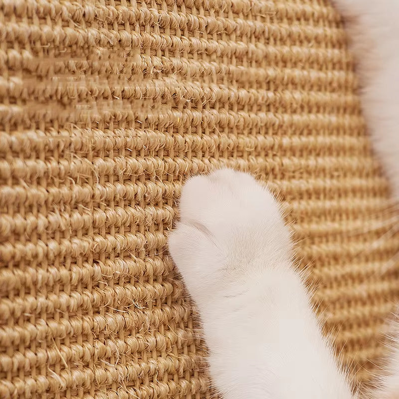 1Pc Cat Scratcher Sisal Hemp Scratching Board Wall Scratching Pad Furniture Protective Scratching Post for Cat Paw Training
